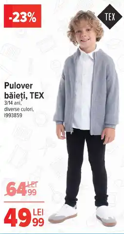 Carrefour Pulover V băieţi, TEX Ofertă