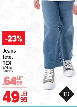 Carrefour Jeans fete, TEX Ofertă