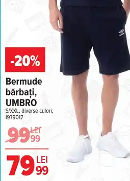 Carrefour Bermude bărbaţi, UMBRO Ofertă
