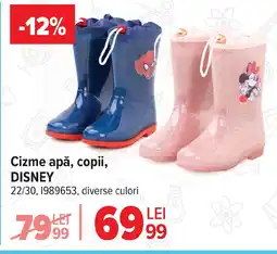 Carrefour Cizme apă, copii, DISNEY Ofertă