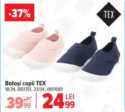 Carrefour Botoşi copii TEX Ofertă