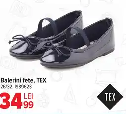 Carrefour Balerini fete, TEX Ofertă