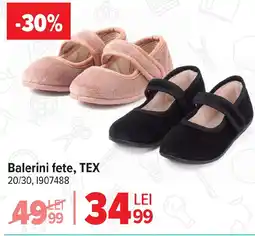 Carrefour Balerini fete, TEX Ofertă