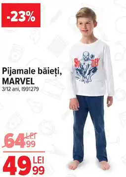 Carrefour Pijamale băieți, MARVEL Ofertă