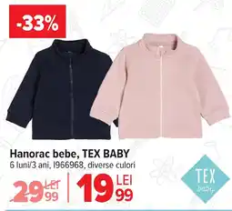 Carrefour Hanorac bebe, TEX BABY Ofertă