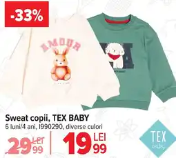 Carrefour Sweat copii, TEX BABY Ofertă