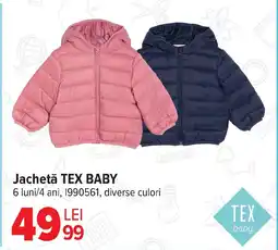 Carrefour Jachetǎ TEX BABY Ofertă