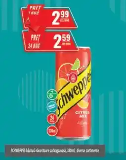 CBA SCHWEPPES băutură răcoritoare carbogazoasă Ofertă