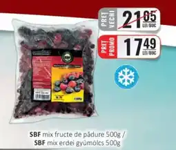 CBA SBF mix fructe de pădure Ofertă