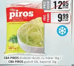 CBA CBA PIROS dovlecei răzuiţi, cu mărar Ofertă