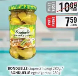 CBA BONDUELLE ciuperci întregi Ofertă