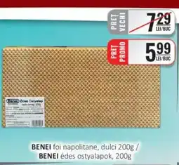 CBA BENEI foi napolitane, dulci Ofertă