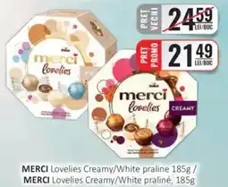 CBA MERCI Lovelies Creamy/White praline Ofertă
