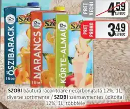 CBA SZOBI băutură răcoritoare necarbonatatǎ 12% Ofertă