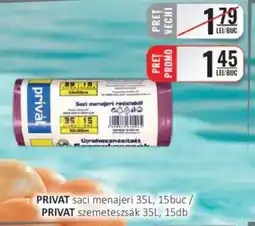 CBA PRIVAT saci menajeri Ofertă