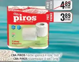 CBA CBA PIROS hârtie igienică Ofertă