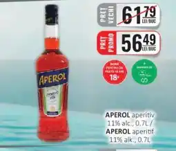 CBA APEROL aperitiv Ofertă