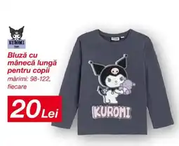 Kik Bluză cu mânecă lungă pentru copii Ofertă