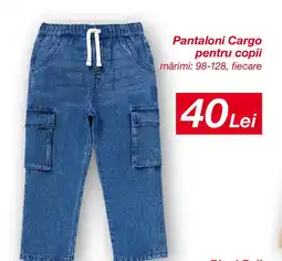 Kik Pantaloni Cargo pentru copii Ofertă