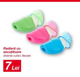 Kik Radieră cu ascuţitoare Ofertă