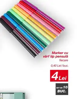 Kik Marker cu vârf tip pensulǎ Ofertă
