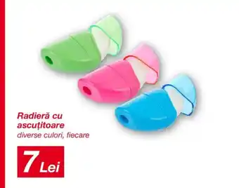 Kik Radieră cu ascuţitoare Ofertă