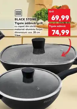 Kaufland BLACK STONE Tigaie adâncă/grill Ofertă