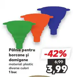 Kaufland Pâlnie pentru borcane şi damigene Ofertă