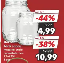 Kaufland Borcan fără capac Ofertă