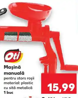 Kaufland Maşină manuală Ofertă