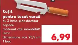 Kaufland Cuţit pentru tocat varză Ofertă