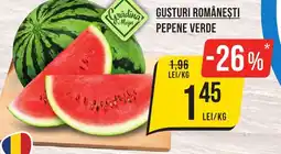 Mega Image Gusturi românești pepene verde Ofertă