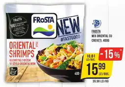 Mega Image FROSTA Mix oriental cu creveți Ofertă