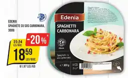 Mega Image Edenia spaghete cu sos carbonara Ofertă
