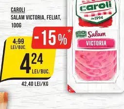 Mega Image Caroli salam victoria, feliat Ofertă