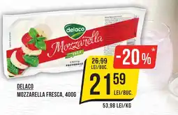 Mega Image DELACO Mozzarella fresca Ofertă