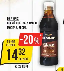 Mega Image DE NIGRIS Cremă oţet balsamic de modena Ofertă
