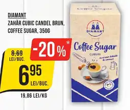 Mega Image DIAMANT Zahăr cubic candel brun, coffee sugar Ofertă