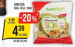 Mega Image Sano vita soia, felii Ofertă
