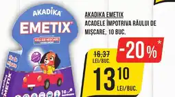 Mega Image Akadika emetix acadele împotriva răului de mişcare Ofertă