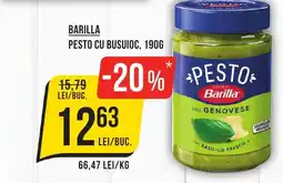 Mega Image Barilla pesto cu busuioc Ofertă
