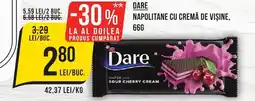 Mega Image Dare napolitane cu cremă de vişine Ofertă