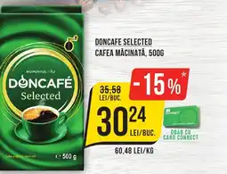 Mega Image Doncafe selected cafea măcinată Ofertă