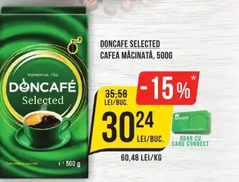 Mega Image Doncafe selected cafea măcinată Ofertă