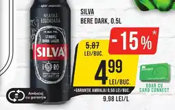 Mega Image SILVA Bere dark Ofertă