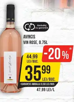Mega Image Avincis vin rose Ofertă