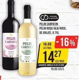 Mega Image Pelin carpatin pelin roșu/alb/rose, de urlați Ofertă