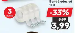 Kaufland Bandă adezivă Ofertă