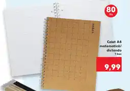Kaufland Caiet A4 matematică/ dictando Ofertă