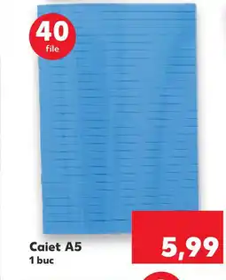 Kaufland Caiet A5 Ofertă